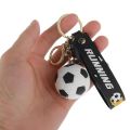 Football Keychain – Silicone Football Keyring Gift for Boys, Sports Fans, Party Favors & Rewards. 