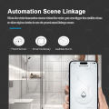 TUYA Zigbee Water Leak Detector Water Flood Sensor Smart Life APP Remote Monitoring Flood Alarm Overflow Security Protection. 