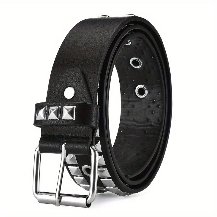 Punk%20Square%20Rivet%20Studded%20Belt%20Solid%20Color%20PU%20Leather%20Belts%20Hip%20HopJeans%20Pants%20Waistband%20For%20Women%20Men%20-%20Image%204