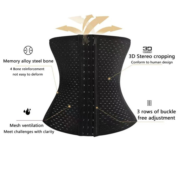 Women%20Body%20Shapewear%20Tummy%20Slimming%20Black%20Belly%20Band%20Shaping%20Shaper%20Corset%20Postpartum%20Flat%20Belly%20Postpartum%20Corset%20Shapewear%20-%20Image%202