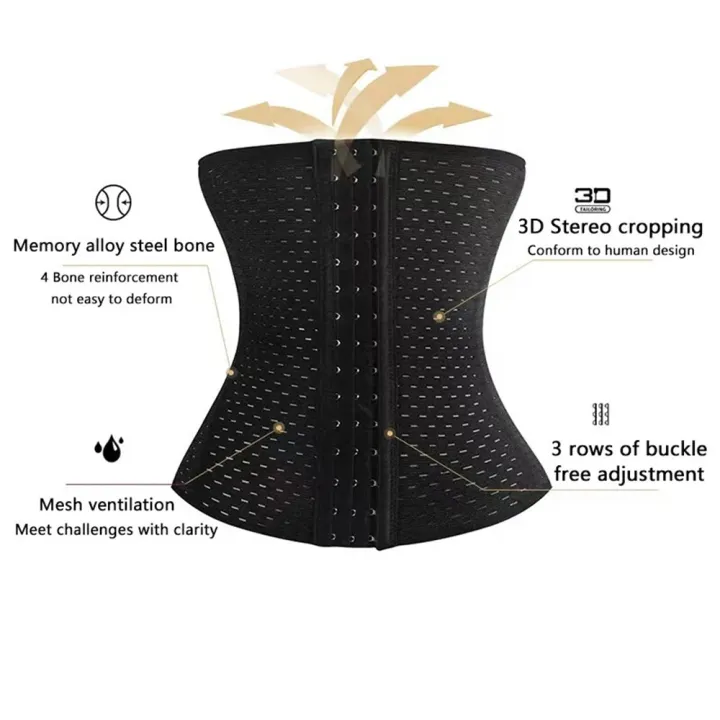 Women%20Body%20Shapewear%20Tummy%20Slimming%20Black%20Belly%20Band%20Shaping%20Shaper%20Corset%20Postpartum%20Flat%20Belly%20Postpartum%20Corset%20Shapewear%20-%20Image%202