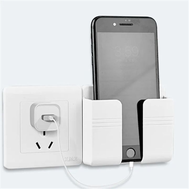 Multifunction%20Punch%20Free%20Wall%20Mounted%20Storage%20Box%20Organizer%20TV%20Remote%20Control%20Mounted%20Mobile%20Phone%20Plug%20Charging%20Holder%201pics%20-%20Image%205