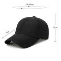 Summer Quick Dry Mesh Snapback Cap Breathable Sun Protection Hat Adjustable Outdoor Fishing Baseball Hat for Men Women. 
