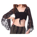 Trumpet Sleeve Top Woman Practice Shawl Top Gift for Woman Mather Lovers.