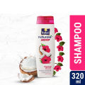 Parachute Naturale Damage Repair Shampoo with Red Hibiscus & Coconut Milk For Strong & Soft Hair Smoothens Rough Hair Paraben Free, 100% Vegan All Hair Types 320 ml. 