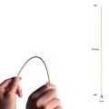 LMETJMA 90 Pcs 25cm Natural Bamboo BBQ Skewers Bamboo Sticks BBQ Kabob Skewers For Grilling Appetiser Barbecue JT47. 