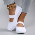 Spring new women's sports shoes, fashionable, breathable, lightweight, non-slip, wear-resistant, casual sports shoes, flat shoes. 