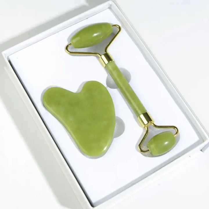 2Pcs/set%20Green%20Natural%20Stone%20Jade%20Massage%20Spa%20Roller%20+%20Gua%20Sha%20Board%20Scrapers%20Plate%20for%20Face%20Body%20Anti-aging%20Facial%20Massage%20Jade%20Roller%20Set%20Skin%20Care%20Tools%20-%20Image%2010