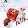 RCXAZ 540/550 Pro Brushed Motor Replacement Parts for 1/10 RC Crawler Axial SCX10 TRX4 TRX6 RC Car Boat. 