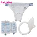 Medical Silicone Urine Bag Urine Collection Set Breathable Urinal Spill Proof Bag for Urine Incontinence for Elderly Men Women. 