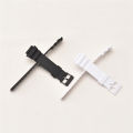 Resin Strap For Casio MRW-200H 18MM Watch Band Mens Sports Waterproof Black White  Replacement Watch Accessories. 
