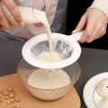 1pc 80/100/200/400Mesh Hand-held High Density Mesh Soy Milk Wine Filter Bag Nut Bag Tea Coffee Oil Yogurt Reusable Filter Net. 