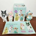 Mufosand Characters Hello Kitty Pompompurin Kuromi Kawaii Cats Neko Blind Box Doll  Toy Model Anime Figures Collect Ornament. 