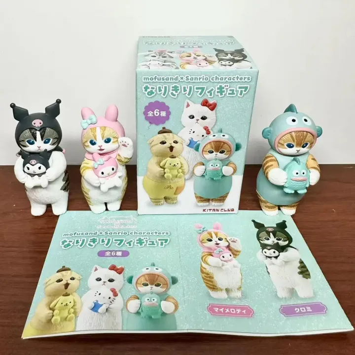 Mufosand%20Characters%20Hello%20Kitty%20Pompompurin%20Kuromi%20Kawaii%20Cats%20Neko%20Blind%20Box%20Doll%20%20Toy%20Model%20Anime%20Figures%20Collect%20Ornament%20-%20Image%204