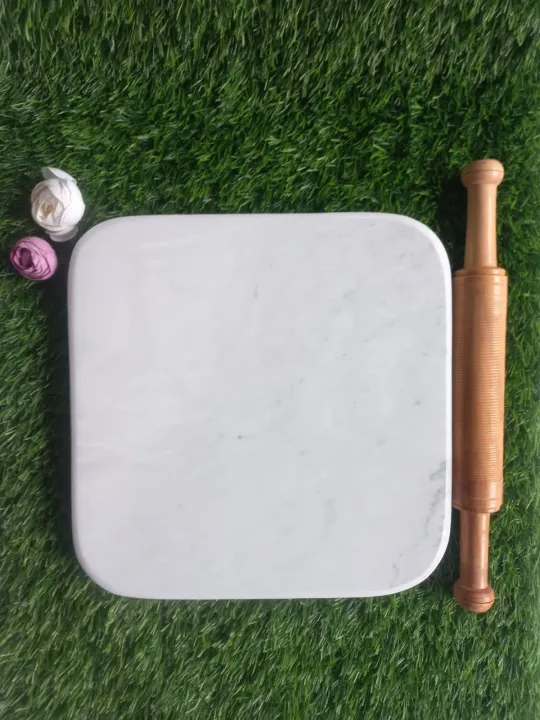 Stone Roti Marble Stone Roti Maker with Belon • 100% Natural Stone Material ...