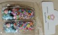 Multi color kids jelly pins pack of 2 pin, virant color. 