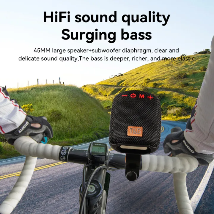 Sport%20Wireless%20Speakers%20Portable%20BT%20Stereo%20Sound%20TWS%20With%20Handlebar%20Mount%20for%20Bike%20Camping%20%20Motorcycles%20T&G392%20With%20Micphone%20-%20Image%203