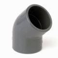 1/2 to 2 inch plain elbow 45 degree outdoor fittings garden water line system irrigation grey. 