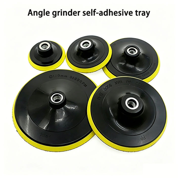 3/4/5/6/7 Inch Sanding Disc Backing Pad M10 M14 Thread Polishing Buffer ...