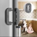 Fridge , Dfreezer Gate Lock Baby & Pet Safety Fridge Lock – Child Proof Refrigerator Door Lock | Prevent Kids & Pets from Opening Fridge | Strong Adhesive & Easy Installation | Great Supplement for Family Fridge Gate Lock. 