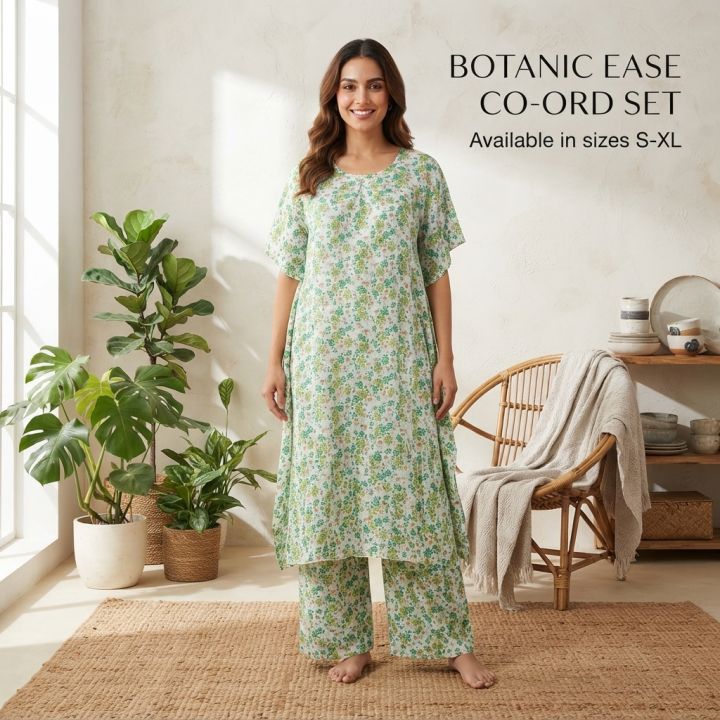 Women's Cotton T Shirt & Palazzo Set Combo Pack Casual Two Piece Outfit