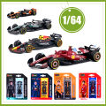 Bburago 1:64 2025 SF25 #16 RB21 #1 F1 Alloy Car Model W16 MCL39 Red Bull Mercedes Ferrari McLaren Formula Racing Die Cast Toy.