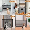 Dog Fence Netting Barrier Pet Isolati Network Folding Breathable Mesh Play Dog Safety Fence Doorway Pet Products Protect. 