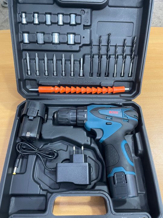 Boss%20Cordless%20drill%20machine%2023%20pcs%20materials%20-%20Image%202