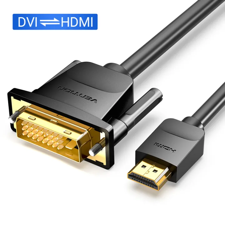 Vention%20HDMI%20to%20DVI%20Cable%20Bi-direction%20HDMI%20Male%2024+1%20DVI-D%20Male%20Adapter%201080P%20Converter%20for%20Xbox%20HDTV%20DVD%20LCD%20DVI%20to%20HDMI%20Cable%20-%20Image%208