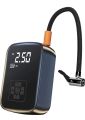 PCMOS 150PSI Car Air Compressor Electric Tire Pump For Motorcycle Bicycle Boat Tire Balls Multifunction Tire Pump (Color:- Black, Battery Powered). 