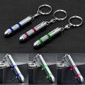 New Static Rod Electrostatic Discharger Portable Anti-Static Keychain Winter Dry Climate Static Eliminator Zinc Alloy Key Ring.
