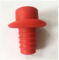 Silicone Bottle Stopper Bottle Cap Wine Cork Wine Pourer Stopper Silicone Bottle Cap Cute Top Hat Preservation Gel Cork Strip. 