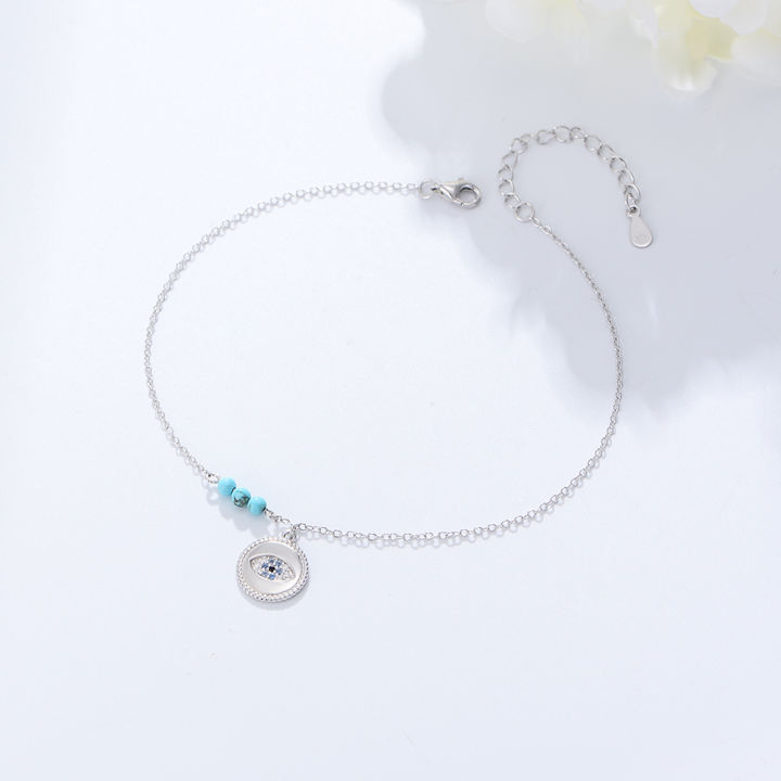 INS%20fine%20jewelry%2014k%2018K%20Gold%20Plated%20Bohemia%20beach%20Turquoise%20Beaded%20Anklet%20925%20Sterling%20Silver%20Devil's%20Eye%20Anklets%20for%20Women%20-%20Image%203