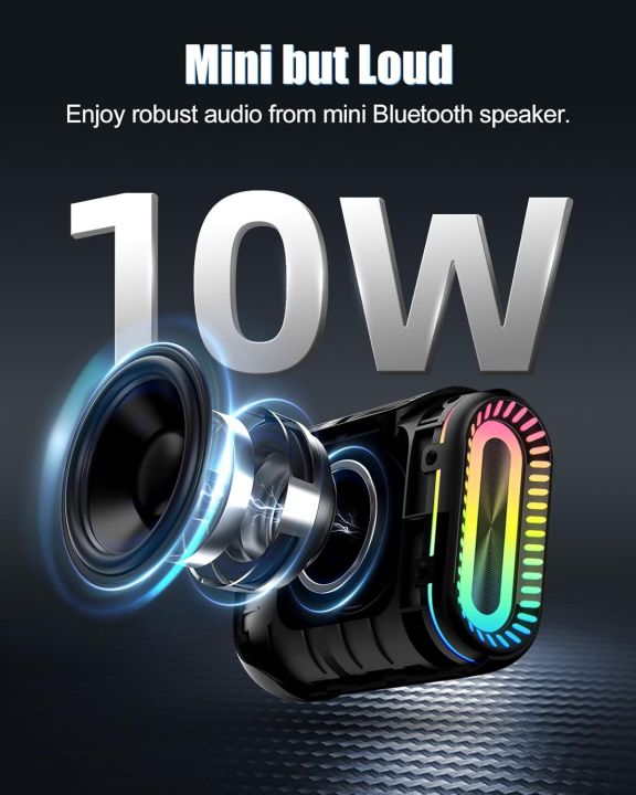 Ohayo%20S5%20Wireless%20Portable%20Speaker%20Bluetooth%205.3,10W%20Loud%20Deep%20Bass%20Sound,%20IP67%20Waterproof%20Bike%20Speaker%20with%2012Hrs%20Playtime%20Mic%20-%20Image%203