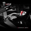 MZS Black Motorcycle Brake Clutch Levers Adjustable Short Compatible with GROM MSX125 14-23 | CBR250R 11-15 | CBR300R CB300F 14-21 | CBR500R CB500F CB500X 13-21 | CB300R/Monkey 18-22. 