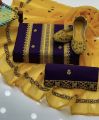 Lawn Cotton 3pc Suits - Embroidery- Same Matching Khussa. 