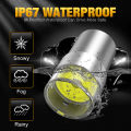 2pcs P21W LED 1156 BA15S BAU15S PY21W BAY15D LED Bulb 1157 P21/5W R5W LED COB Car Signal Lights 12V 6000K White.
