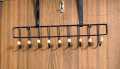 9 Hooks Magic Door Hanger space saver,New Styllish Over The Door 1
9-Hook Hanger, Home Decoration, Cloth Hanger..