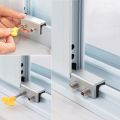 4 Sets Sliding Sash Stopper Cabinet Lock Straps Door Security Anti-theft Lock Sliding Window Door Lock Baby Child Safety Limiter. 