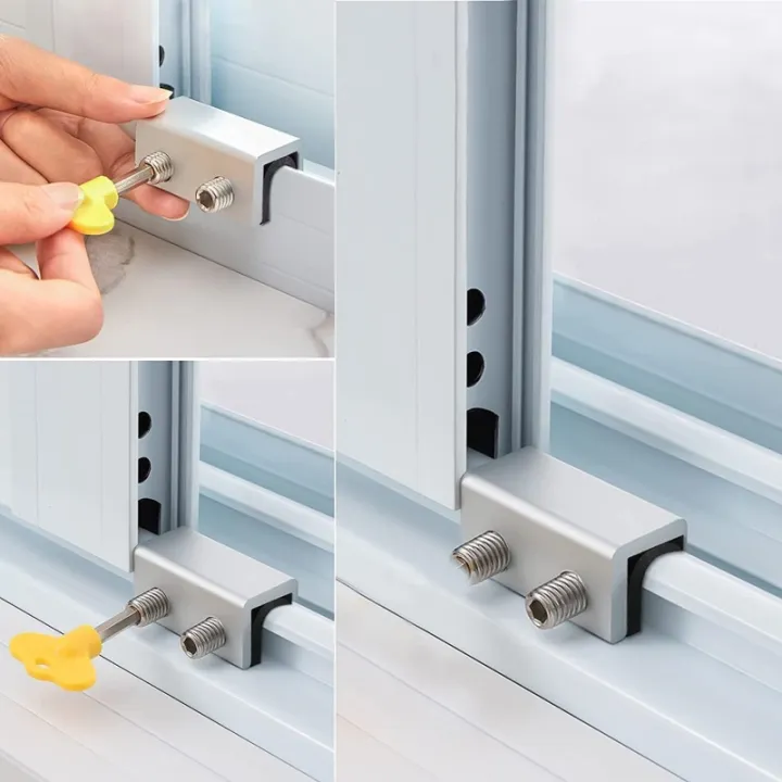 4%20Sets%20Sliding%20Sash%20Stopper%20Cabinet%20Lock%20Straps%20Door%20Security%20Anti-theft%20Lock%20Sliding%20Window%20Door%20Lock%20Baby%20Child%20Safety%20Limiter%20-%20Image%207