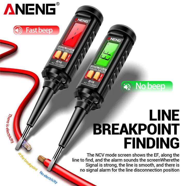 Electrician%20Set%20Kit%20ANENG%20ST181%20Clamp%20Meter%20400A/600V%20Multimeter%20with%20B16%20Electric%20Tester%20Pen%2012V-300V%20AC%20Voltage%20Detector%20Tools%20-%20Image%206