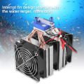 Thermoelectric Cooler Semiconductor Refrigeration Water Chiller Cooling Device for Fish  Refrigeration DIY Kits. 