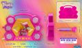 eKids Trolls Band Together Karaoke Microphone with Bluetooth Speaker for Fans of Trolls Toys, Kids Karaoke Machine with Built in Music for kids. 
