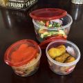 Multi-Purpose Bisco Food Storage Box-3in1 Set 
Random Colors. 