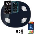 Body Weight Scale Balance Smart Digital Bathroom Scale for Human 180KG BMI Body Fat Professional Bioimpedance Scale. 