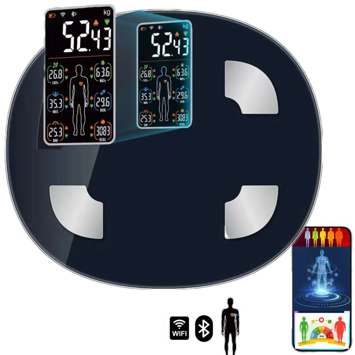 Body%20Weight%20Scale%20Balance%20Smart%20Digital%20Bathroom%20Scale%20for%20Human%20180KG%20BMI%20Body%20Fat%20Professional%20Bioimpedance%20Scale%20-%20Image%209