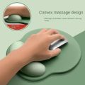 Gradient color mouse pad, comfortable wrist rest, non-slip mouse pad, soft mouse pad and wrist rest, computer desktop mouse pad. 