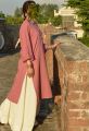 pink long shirt with plazoo flared and stylish ijar style. 