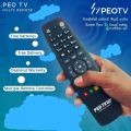 Peo TV SLT Remote Control for All Peo TV Receiver. 