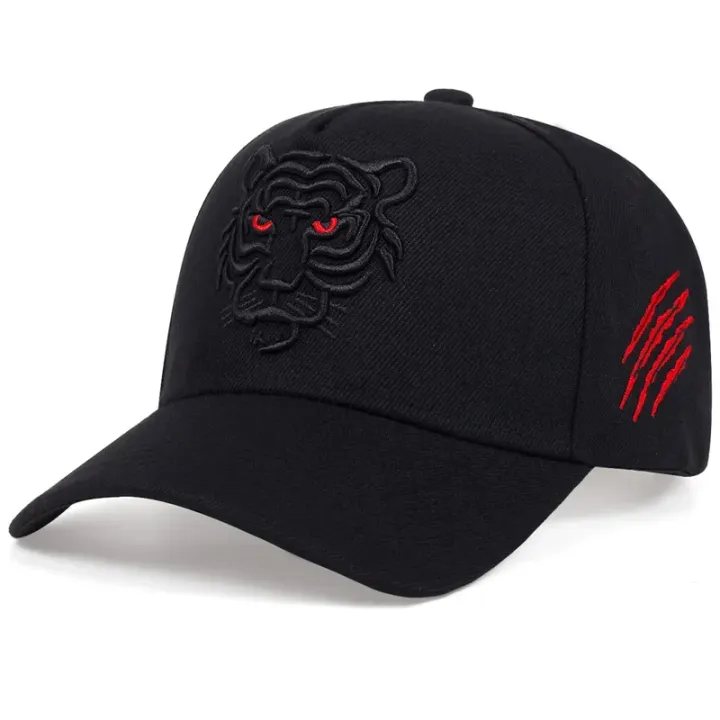 Leisure%20Trucker%20Caps%20Unisex%20Snapback%20HatsNew%20Cotton%20Black%20Tiger%20Embroidery%20Baseball%20Cap%20Men%20Women%20Hip%20Hop%20Hat%20Summ%20-%20Image%202